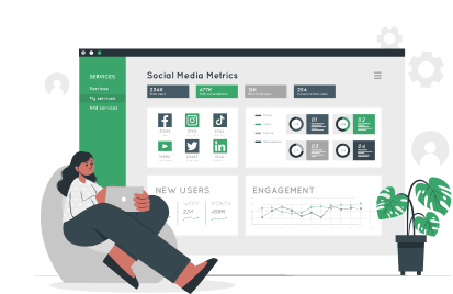 Reach a wider market Illustration