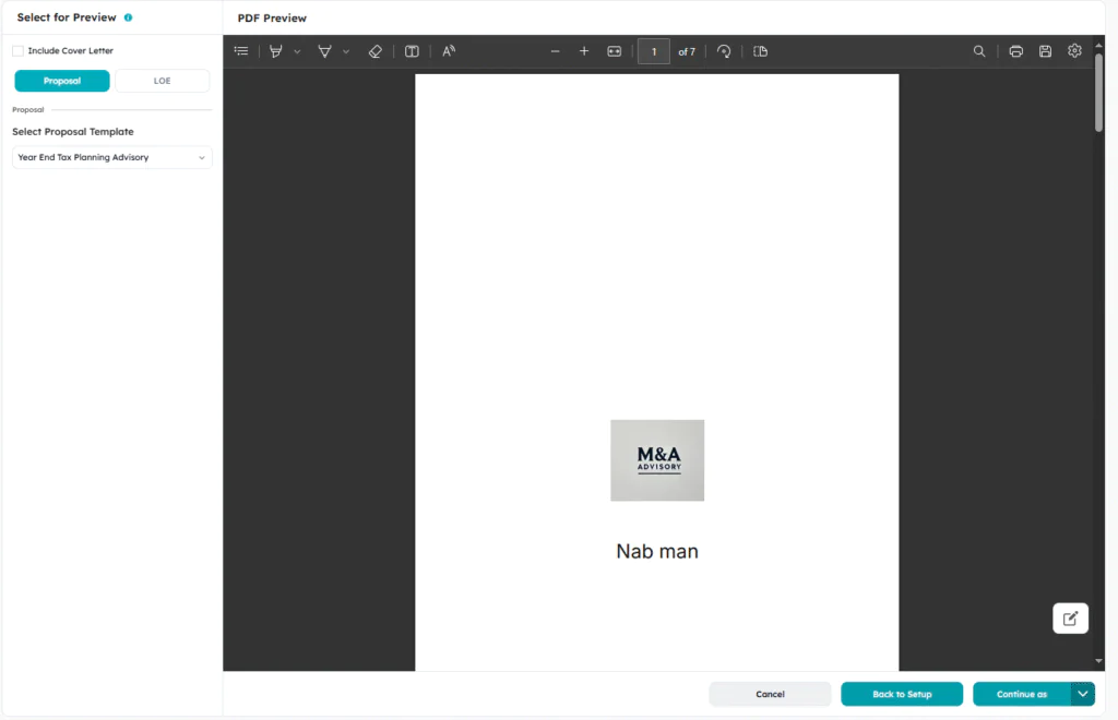 FigsFlow engagement letter