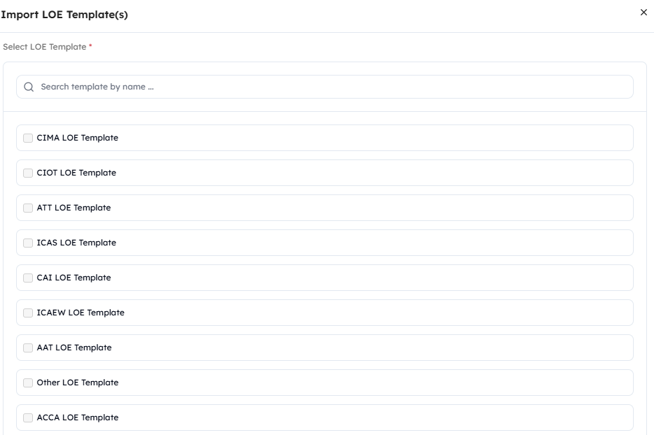 Regulatory compliant letter of engagement templates