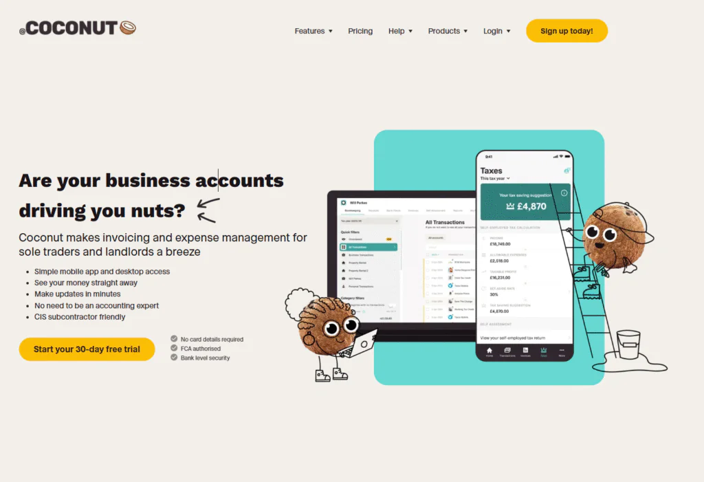 @Coconut- Best Free HMRC Approved MTD Software For Accountants and Tax Agents