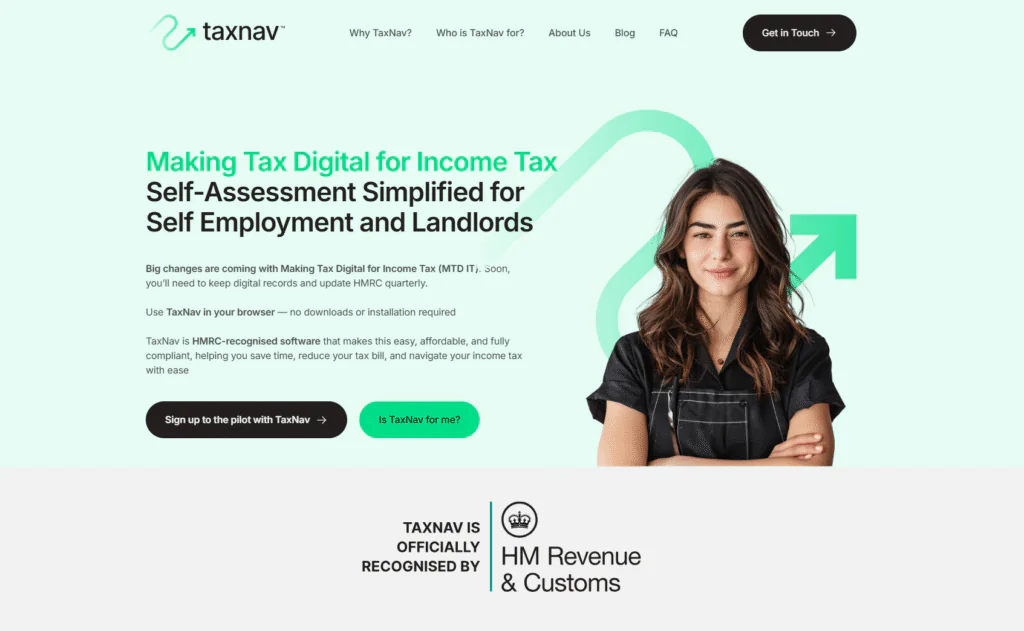 TaxNav- Best Free HMRC Approved MTD Software For Accountants And Tax Agents