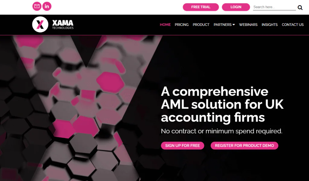 XAMA Technologies- Top 5 AML Software for Accountants in 2025