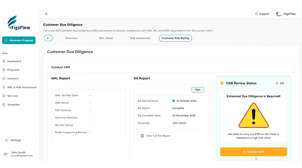 Conduct Enhanced Due Diligence When Required