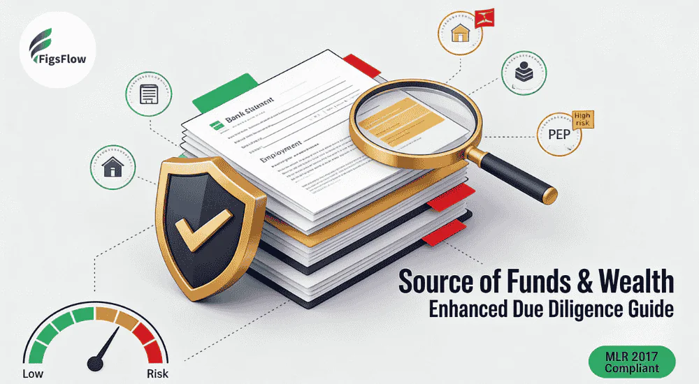 Source of Funds & Wealth Techniques for Verifying High-Risk Customers
