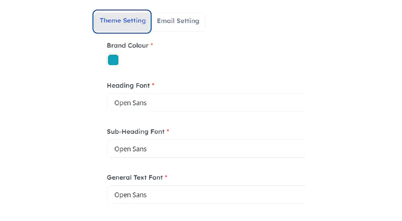 Customisable Templates